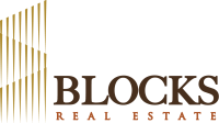 Blocks Real Estate Logo White BG